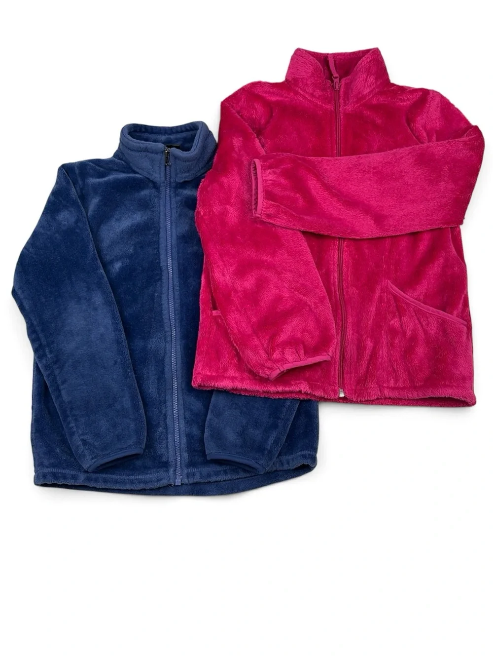Bundle Of Two Fleece Jackets Girls Kids Youth Size 10/12